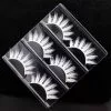 MOONBIFFY 3 Pairs Of White Natural Cross False Eyelashes Anime Imitation Makeup Masquerade Must Use Exaggerated