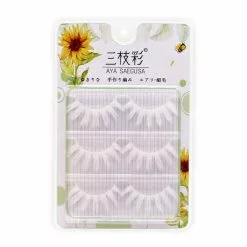 MOONBIFFY 3 Pairs Of White Natural Cross False Eyelashes Anime Imitation Makeup Masquerade Must Use Exaggerated -Zentai shop online 74299 7a50c1