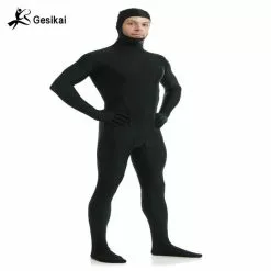 Gesikai Adult Lycra Open Eyes Full Bodysuit Custome For Halloween Men Second Skin Tight Suits Spandex Cosplay Costumes -Zentai shop online Adult Lycra Open Eyes Full Bodysuit Custome for Halloween Men Second Skin Tight Suits Spandex Bodysuit 2.jpg 640x640q80 2.jpg 2