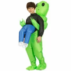 Cosplay&ware Adult Purim Alien Inflatable Costume Party Cosplay Costumes Suit Fancy Dress Carnival Halloween For Kids Boys Girls