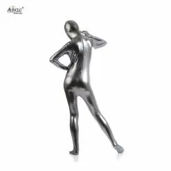 Cosplay&ware Ainclu Hot Selling Fullbody Silver Gray Glue Metallic Zentai For Hallween Shiny Spandex Long Sleeve Female Sexy Bodysuits 8 Cosplay&ware Ainclu Hot Selling Fullbody Silver Gray Glue Metallic Zentai For Hallween Shiny Spandex Long Sleeve Female Sexy Bodysuits -Zentai shop online Ainclu Hot Selling Fullbody Silver Gray Glue Metallic Zentai for Hallween Shiny Spandex Long Sleeve Female 3.jpg 640x640q80 3.jpg 3