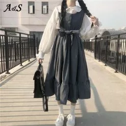 Cosplay&ware Anbenser Sweet Lolita Students Dress Jsk Sling Women Vintage Pink Japanese Harajuku Kawaii Cute Clothing 4xl -Zentai shop online Anbenser Sweet Lolita Students Lolita Dress Jsk Sling Dress Women Vintage Pink Dress Japanese Harajuku Kawaii 3.jpg 640x640q80 3.jpg 3