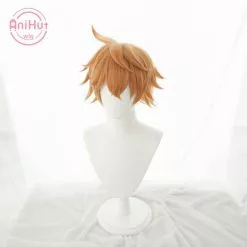 Anihut Tartaglia Childe Cosplay Wig Genshin Impact Orange Heat Resistant Synthetic Hair Halloween -Zentai shop online Anihut Tartaglia Childe Cosplay Wig Genshin Impact Cosplay Orange Heat Resistant Synthetic Hair Tartaglia Halloween 1.jpg 640x640q80 1.jpg 1