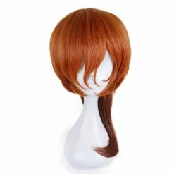 Cosplay&ware Anime Bungo Stray Dogs Chuya Nakahara Chuuya Orange Wig Cosplay Costume Heat Resistant Synthetic Hair Party & Cap
