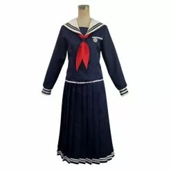 Novedan Anime Danganronpa Dangan-ronpa 2 Cosplay Costume School Uniform With Wig Glasses -Zentai shop online Anime Danganronpa Dangan Ronpa 2 Toko Fukawa Cosplay Costume School Uniform Costume With Wig Glasses.jpg 640x640q80.jpg