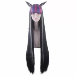 Morematch Anime Danganronpa Mioda Ibuki Cosplay Costume Colorful Devil Horn Wig For Woman Halloween Carnival Props -Zentai shop online Anime Danganronpa Mioda Ibuki Cosplay Costume Colorful Devil Horn Wig For Woman Halloween Carnival Costume Props 5.jpg 640x640q80 5.jpg 5