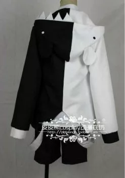 NoEnName_Null Anime Danganronpa V3 Killing Harmony Cosplay Monokuma Unisex Costume Coat & Shirt Tie Skirt Or Pants Socks -Zentai shop online Anime Danganronpa V3 Killing Harmony Cosplay High Quality Monokuma Unisex Cosplay Costume coat shirt tie skirt 2.jpg 640x640q80 2.jpg 2