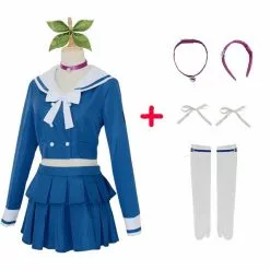 Daliclown Anime Danganronpa V3 Killing Harmony Tenko Chabashira Cosplay Costume Women Blue School Uniform Outfit Dress Sailor Suit -Zentai shop online Anime Danganronpa V3 Killing Harmony Tenko Chabashira Cosplay Costume Women Blue School Uniform Outfit Dress Sailor 5.jpg 640x640q80 5.jpg 5