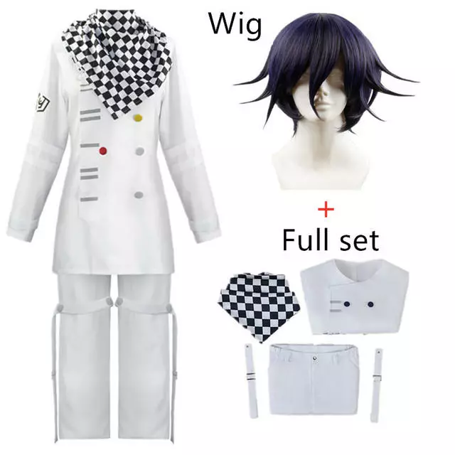 Cosplay&ware Anime Danganronpa V3 Kokichi Oma Cosplay Costume President Cloak Set 2 Cosplay&ware Anime Danganronpa V3 Kokichi Oma Cosplay Costume President Cloak Set - Image 2