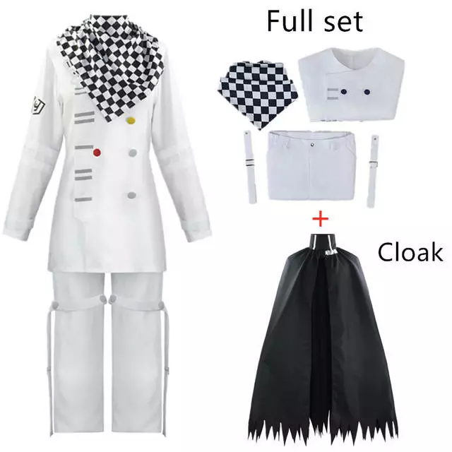 Cosplay&ware Anime Danganronpa V3 Kokichi Oma Cosplay Costume President Cloak Set 4 Cosplay&ware Anime Danganronpa V3 Kokichi Oma Cosplay Costume President Cloak Set - Image 4