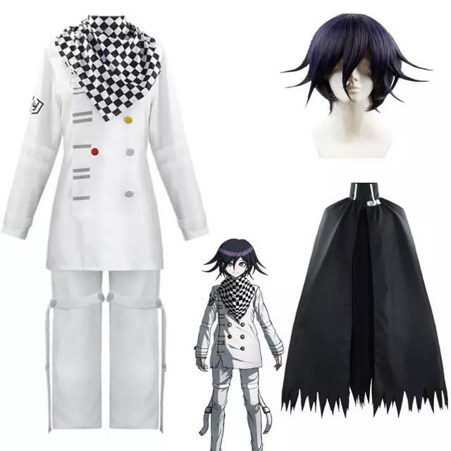 Cosplay&ware Anime Danganronpa V3 Kokichi Oma Cosplay Costume President Cloak Set 6 Cosplay&ware Anime Danganronpa V3 Kokichi Oma Cosplay Costume President Cloak Set - Image 6