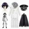 Cosplay&ware Anime Danganronpa V3 Kokichi Oma Cosplay Costume President Cloak Set
