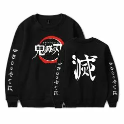 Cute Unicorn Anime Demon Slayer Kimetsu No Yaiba Sweatshirt Fleece Sweaters And Plus Size Hoodies Casual Sweater Blouse Shirts