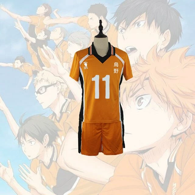 DJ ALPACAS Anime Haikyuu Cosplay Shoyo Kageyama Nishinoya Costume Karasuno High School Volleyball Club Hinata Sportswear Jerseys Uniform 4 DJ ALPACAS Anime Haikyuu Cosplay Shoyo Kageyama Nishinoya Costume Karasuno High School Volleyball Club Hinata Sportswear Jerseys Uniform - Image 4
