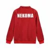 Cosplay&ware Anime Haikyuu Nekoma Fukurodani Jacket Coat Cosplay Costume Haikiyu Jersey Sportswear Uniform Men Women Sweatshirt C35m32