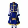 Aboutcos Anime Hunter X Cosplay Costume Kurapika Earring Vest Top Skirt Pants Halloween Christmas Party Suit Uniform