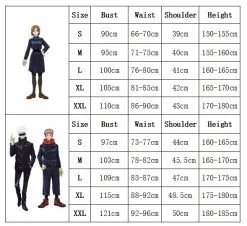 Cosplay&ware Anime Jujutsu Kaisen Cosplay Costume Adult Yuji Itadori Kugisaki Nobara Prop Hammer Wig Gojo Satoru Uniform Contact Lenses Women -Zentai shop online Anime Jujutsu Kaisen Cosplay Costume Adult Yuji Itadori Kugisaki Nobara Prop Hammer Wig Gojo Satoru uniform 5.jpg 640x640q80 5.jpg 5