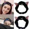 Cosplay&ware Anime Luna Artemis Cat Ears Headband Headwear Cosplay Props Cute Face Washing Makeup Tool Hair Band Accessories