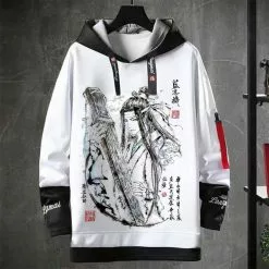 Cosplay&ware Anime Mo Dao Zu Shi Cosplay Costumes The Untamed Wei Wuxian Lan Wangji Hooded White Men Hoodies Sweatshirts Cs417