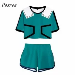 COSREA Anime My Hero Academia Cosplay Two Piece Sets Women Sexy T Shirt Shorts Boku No Gym Uniform Tracksuit Girls -Zentai shop online Anime My Hero Academia Cosplay Two Piece Sets Women Sexy T Shirt Shorts My Boku No 2.jpg 640x640q80 2.jpg 2