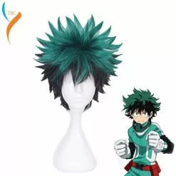 Cosplay&ware Anime My Hero Academia Cosplay Wig Izuku Midoriya Boku No Academy Hair Deku