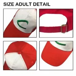 Cosplay&ware Anime Pocket Monster Women Ash Ketchum Unisex Adult Cosplay Costumes Mens Hats Pokemon Adjustable Curved Kids Visor Baseball Cap -Zentai shop online Anime Pocket Monster Women Ash Ketchum Unisex Adult Cosplay Costumes Mens Hats Pokemon Adjustable Curved Kids 2.jpg 640x640q80 2.jpg 2