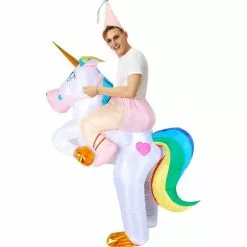 Cosplay&ware Anime Purim Mascot Unicorn Inflatable Costume Halloween Cosplay Costumes Christmas Carnival Party Dress Suit For Adult Kids -Zentai shop online Anime Purim Mascot Unicorn Inflatable Costume Halloween Cosplay Costumes Christmas Carnival Party Dress Suit for Adult 3.jpg 640x640q80 3.jpg 3