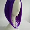 Cosplay&ware Anime Raven Cosplay Wigs 35cm Bob Purple Short Heat Resistant Synthetic Hair Perucas Wig & Cap