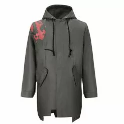 Cosplay&ware Anime Super Danganronpa 2 Nagito Komaeda Army Green Color Jacket Men Hoodies Only Cosplay Costume With Real Stock