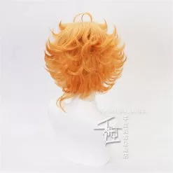 Cosplay&ware Anime The Promised Neverland Emma Wig Short Golden Gradient Dark Yellow Hair Cosplay Wigs & Cap -Zentai shop online Anime The Promised Neverland Emma Wig Short Golden Gradient Dark Yellow Hair Cosplay Wigs Wig Cap 2.jpg 640x640q80 2.jpg 2