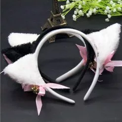 Cosplay&ware Anime Women Fox Ear Cat Girl Plush Headband Tail Maid Dressing Set Props Carnival Party Cosplay Costume Halloween -Zentai shop online Anime Women Fox Ear Cat Girl Plush Headband Tail Housekeeper Maid Dressing Set Props Carnival Party 3.jpg 640x640q80 3.jpg 3