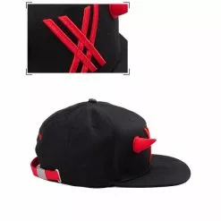 Cosplay&ware Anime Darling In The Franxx Hat Cosplay Prop Accessories Zero Two 02 Adjustable Baseball Caps -Zentai shop online Anime darling in the franxx hat Cosplay prop Accessories Zero Two 02 Adjustable Baseball Caps 4.jpg 640x640q80 4.jpg 4