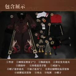 Cosplay&ware Stock Anime Game Genshin Impact Hu Tao Uniform Dress Gorgeous Outfit Cosplay Costume Halloween Women -Zentai shop online Apr STOCK Anime Game Genshin Impact Hu Tao Uniform Dress Gorgeous Outfit Cosplay Costume Halloween 4.jpg 640x640q80 4.jpg 4