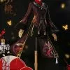 Cosplay&ware Stock Anime Game Genshin Impact Hu Tao Uniform Dress Gorgeous Outfit Cosplay Costume Halloween Women