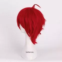Cosplay&ware Assassination Classroom Akashi Seijuro Cosplay Wigs Short Flame Red Heat Resistant Synthetic Hair Wig & Cap -Zentai shop online Assassination Classroom Karma Akabane Akashi Seijuro Cosplay Wigs Short Flame Red Heat Resistant Synthetic Hair Wig 2.jpg 640x640q80 2.jpg 2