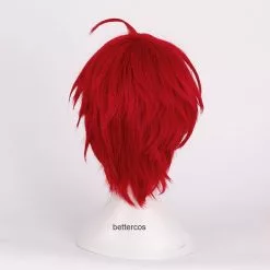Cosplay&ware Assassination Classroom Akashi Seijuro Cosplay Wigs Short Flame Red Heat Resistant Synthetic Hair Wig & Cap -Zentai shop online Assassination Classroom Karma Akabane Akashi Seijuro Cosplay Wigs Short Flame Red Heat Resistant Synthetic Hair Wig 4.jpg 640x640q80 4.jpg 4
