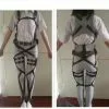 SHEYOU Attack On Titan Japanese Anime Shingeki No Kyojin Recon Corps Harness Belts Hookshot Cosplay Costume Adjustable