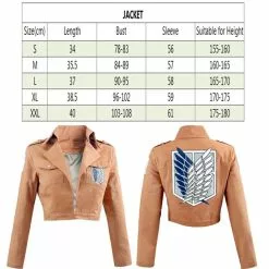Youe Shone Attack On Titan Jacket Shingeki No Kyojin Coat Legion Cosplay Anime Japanese Yellow Print Adult Top Costume -Zentai shop online Attack on Titan Jacket Shingeki no Kyojin Coat Legion Cosplay Anime Japanese Yellow print Coat Adult 3.jpg 640x640q80 3.jpg 3