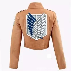 Youe Shone Attack On Titan Jacket Shingeki No Kyojin Coat Legion Cosplay Anime Japanese Yellow Print Adult Top Costume