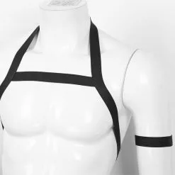 YiZYiF Body Chest Harness Men Halter Neck Elastic Belt Leg Garter Shoulder Strap With Armband For Cosplay Club Costumes 11 YiZYiF Body Chest Harness Men Halter Neck Elastic Belt Leg Garter Shoulder Strap With Armband For Cosplay Club Costumes -Zentai shop online Body Chest Harness Men Halter Neck Elastic Harness Belt Leg Garter Shoulder harness Strap with Armband 5.jpg 640x640q80 5.jpg 5
