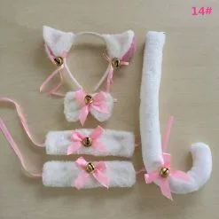 Cosplay&ware Cartoon Cat Fox Ear Bell Headband Bow Neckwear Maid Anime Cosplay Fancy Dress Set Women Girls Party Props Costume -Zentai shop online Cartoon Cat Fox Ear Bell Headband Bow Neckwear Maid Anime Housemaid Cosplay Fancy Dress Set Women 5.jpg 640x640q80 5.jpg 5