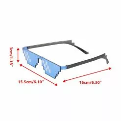 Cosplay&ware Celldeal Men Women 8 Bit Coding Pixel Thug Life Mosaic Glasses Sunglasses Trendy Cool Super Party Funny Vintage Shades Eyewear -Zentai shop online CellDeal Men Women 8 Bit Coding Pixel Thug Life Mosaic Glasses Sunglasses Trendy Cool Super Party 4.jpg 640x640q80 4.jpg 4