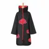 Cosplay&ware Cloak Akatsuki Cosplay Costumes Anime Coat Deidara Red Cloud Robe