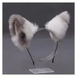 Cosplay&ware Cute Furry Animal Beast Ears Headwear Cat Fox Ear Cosplay Soft Girl Plush Lolita Hair Accessory Anime Props -Zentai shop online Cute Furry Animal Beast Ears Headwear Wolves Cat Fox Ear Cosplay Soft Girl Plush Lolita Hair 2.jpg 640x640q80 2.jpg 2