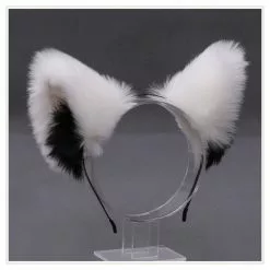 Cosplay&ware Cute Furry Animal Beast Ears Headwear Cat Fox Ear Cosplay Soft Girl Plush Lolita Hair Accessory Anime Props -Zentai shop online Cute Furry Animal Beast Ears Headwear Wolves Cat Fox Ear Cosplay Soft Girl Plush Lolita Hair 3.jpg 640x640q80 3.jpg 3