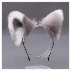 Cosplay&ware Cute Furry Animal Beast Ears Headwear Cat Fox Ear Cosplay Soft Girl Plush Lolita Hair Accessory Anime Props -Zentai shop online Cute Furry Animal Beast Ears Headwear Wolves Cat Fox Ear Cosplay Soft Girl Plush Lolita Hair 5.jpg 640x640q80 5.jpg 5