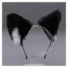 Cosplay&ware Cute Furry Animal Beast Ears Headwear Cat Fox Ear Cosplay Soft Girl Plush Lolita Hair Accessory Anime Props