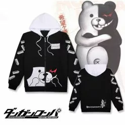 Cosplay&ware Danganronpa Monokuma Cosplay Costume Unisex Hoodie Sweatshirt T-shirt Hooded Jacket Daily Casual Coat Game Anime Peripheral -Zentai shop online Danganronpa Monokuma Cosplay Costume Unisex Hoodie Sweatshirt T shirt Hooded Jacket Daily Casual Coat Game Anime 2.jpg 640x640q80 2.jpg 2