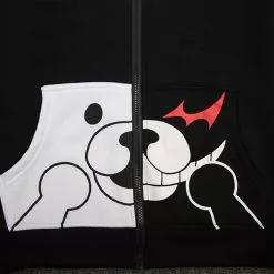 Cosplay&ware Danganronpa Monokuma Cosplay Costume Unisex Hoodie Sweatshirt T-shirt Hooded Jacket Daily Casual Coat Game Anime Peripheral -Zentai shop online Danganronpa Monokuma Cosplay Costume Unisex Hoodie Sweatshirt T shirt Hooded Jacket Daily Casual Coat Game Anime 4.jpg 640x640q80 4.jpg 4