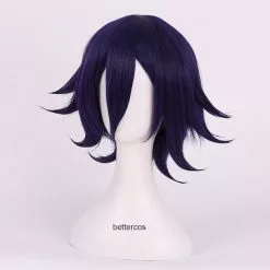 Cosplay&ware Danganronpa V3 Killing Harmony Ouma Kokichi Cosplay Wigs Short Straight Heat Resistant Synthetic Hair Wig & Cap -Zentai shop online Danganronpa V3 Killing Harmony Ouma Kokichi Cosplay Wigs Short Straight Heat Resistant Synthetic Hair Wig Wig 2.jpg 640x640q80 2.jpg 2